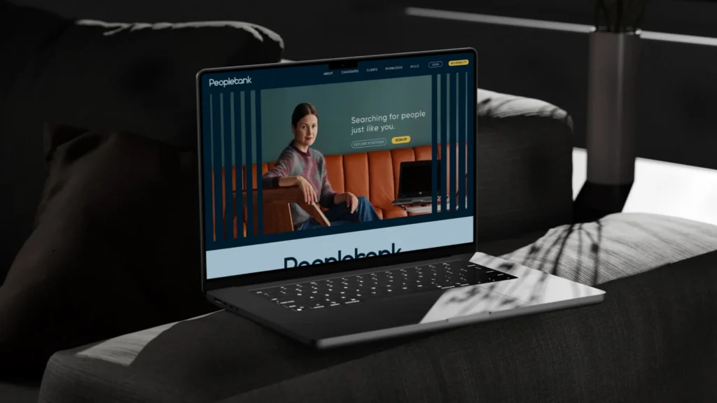 Digital marketing and brand awareness for Peoplebank